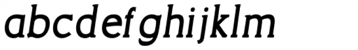 CushingTwo Bold Oblique Font LOWERCASE