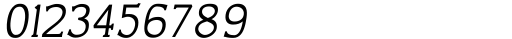 CushingTwo SmCap Figures Italic Font OTHER CHARS
