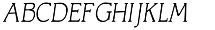 CushingTwo SmCaps Italic Font UPPERCASE