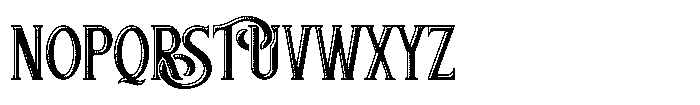 Custom Culture Texture Font LOWERCASE