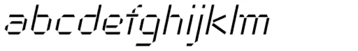 Cut Sans Serif Boldoblique Font LOWERCASE