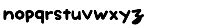 Cute Bee Line Font LOWERCASE