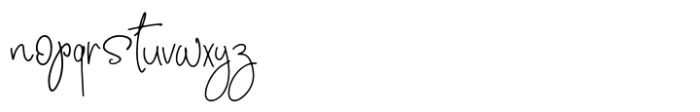 Cute Gadis Font LOWERCASE
