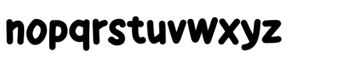Cute Handwriting Font LOWERCASE