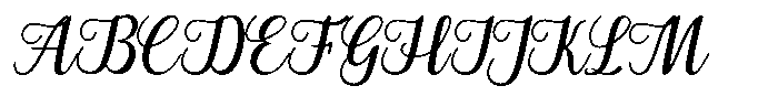 Cute Karmila Font UPPERCASE
