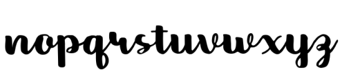 Cute Petite Font LOWERCASE