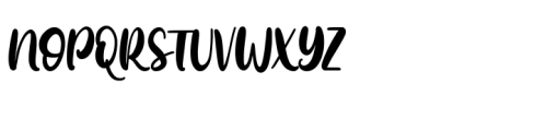 Cute Smile Font UPPERCASE