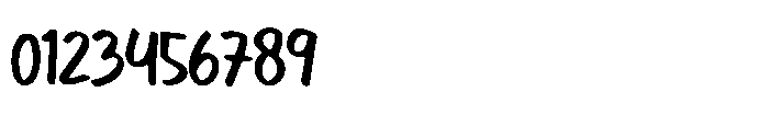Cute Sunset Handwriting Font OTHER CHARS