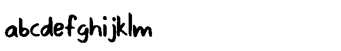 Cute Sunset Handwriting FONT