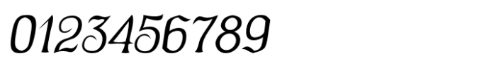 Cuthbert Italic Font OTHER CHARS