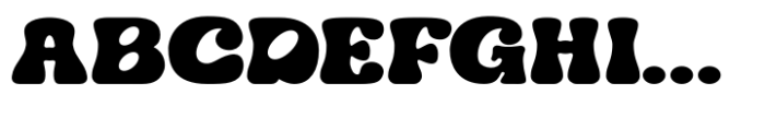 Cuthick Font UPPERCASE