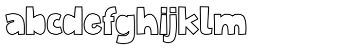 Cutlet Outline FONT