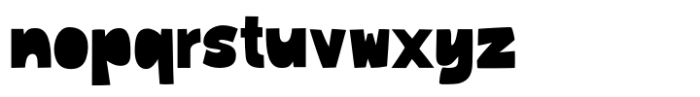 Cutlet Regular Font LOWERCASE