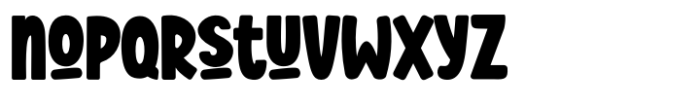 Cutney Regular Font LOWERCASE