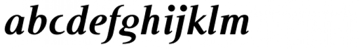 Cutoff Pro Bold Italic Font LOWERCASE