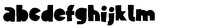 Cutter Child Bold FONT