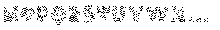 Cutter Child Gruyere Font UPPERCASE