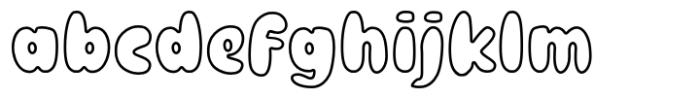 Cuttey Fatty Outline FONT
