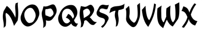 Cutthroat Mideval Font UPPERCASE