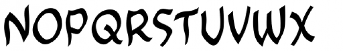 Cutthroat Mideval Font LOWERCASE