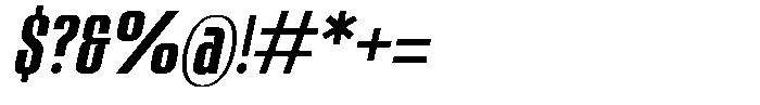 Cuturila Italic Font OTHER CHARS