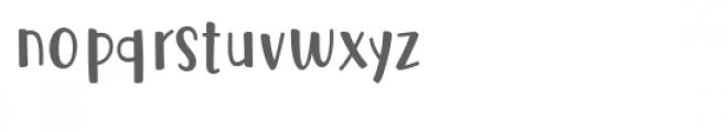 Cute Be Special Font LOWERCASE
