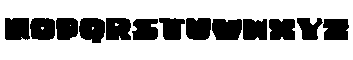 Cuadrifonte Fill Font UPPERCASE
