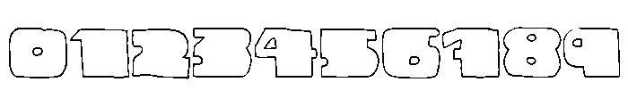 Cuadrifonte Line Font OTHER CHARS