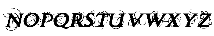 Curwen Maxima Font UPPERCASE