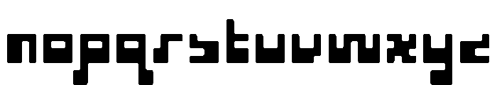 Cusp Round Font LOWERCASE