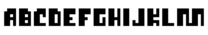 Cusp Square Font UPPERCASE