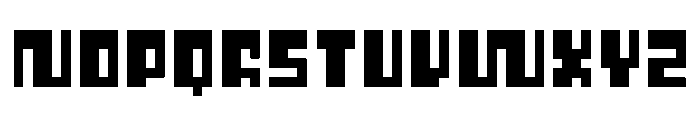 Cusp Square Font UPPERCASE
