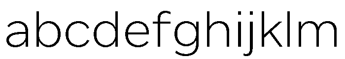 Custom Sans Light FONT