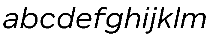 Custom Sans Regular Italic FONT