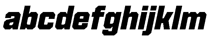Cutmark Bold Italic FONT