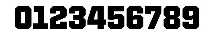 Cutmark Bold Font OTHER CHARS