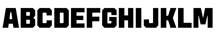 Cutmark Bold Font UPPERCASE