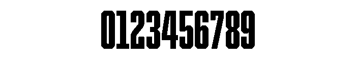 Cutmark Condensed Extra Bold Font OTHER CHARS