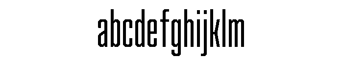 Cutmark Condensed Regular FONT