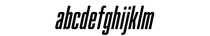 Cutmark Condensed Semi Bold Italic FONT