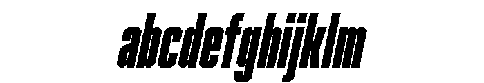 Cutmark Condensed Super Italic FONT