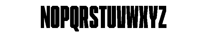 Cutmark Condensed Super Font UPPERCASE