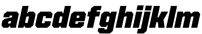 Cutmark Extra Bold Italic FONT