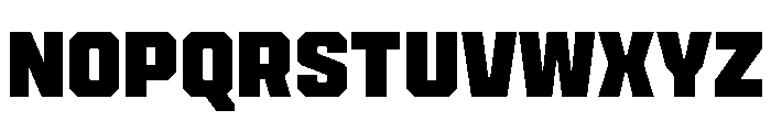 Cutmark Extra Bold Font UPPERCASE