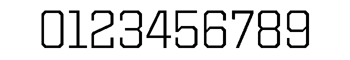Cutmark Extra Light Font OTHER CHARS