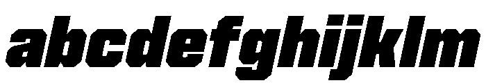 Cutmark Heavy Italic FONT