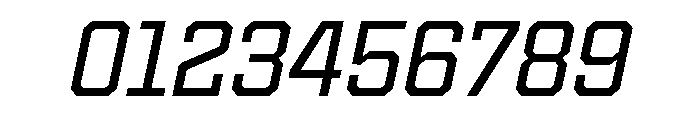 Cutmark Light Italic Font OTHER CHARS