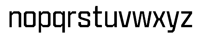 Cutmark Light Font LOWERCASE