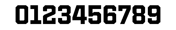 Cutmark Medium Font OTHER CHARS
