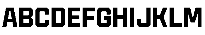 Cutmark Medium Font UPPERCASE